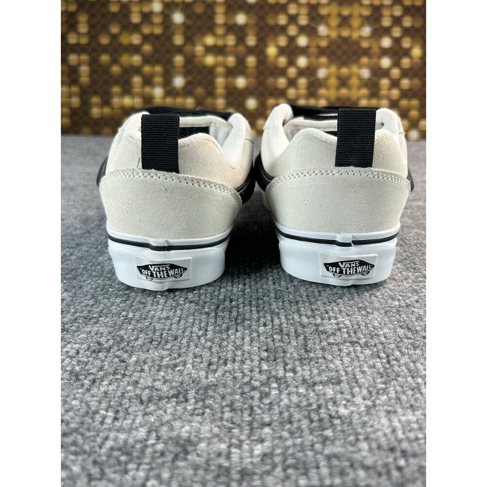 Vans Knu Skool Suede White Black Youth Shoes Size 4.5Y 6W - Picture 4 of 10